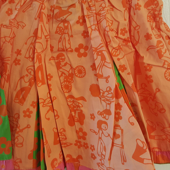 Girls SKIRT Batik Print Flair NWT Young Colors Gorgeous Youth Sizes - Picture 2 of 3